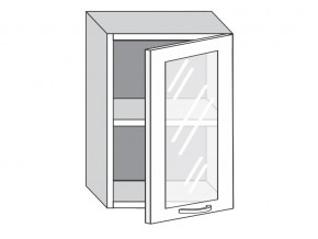 1.50.3 Шкаф настенный (h=720) на 500мм с 1-ой стекл. дверцей в Чердыни - cherdyn.magazinmebel.ru | фото