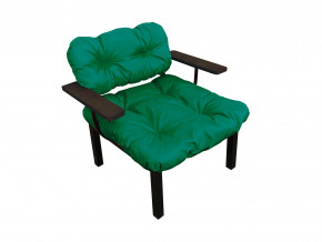 Кресло Дачное зелёная подушка в Чердыни - cherdyn.magazinmebel.ru | фото