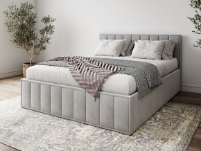 Кровать 1800 Лана серый велюр в Чердыни - cherdyn.magazinmebel.ru | фото