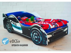 Кровать детская машина ФСБ в Чердыни - cherdyn.magazinmebel.ru | фото