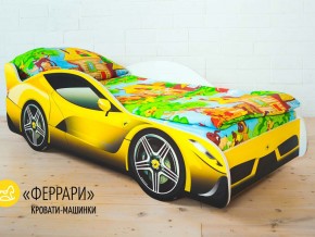Кровать детская машинка Феррари в Чердыни - cherdyn.magazinmebel.ru | фото