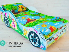 Кровать детская машинка Принцесса в Чердыни - cherdyn.magazinmebel.ru | фото