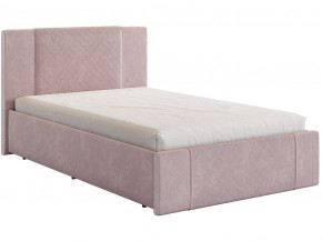 Кровать Хлоя 1200 велюр нежно-розовый в Чердыни - cherdyn.magazinmebel.ru | фото