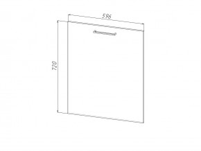 П 60 Комплект для посудомоечной машины 600 мм (цоколь + фасад) ЛДСП в Чердыни - cherdyn.magazinmebel.ru | фото