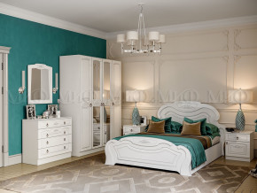 Спальня Александрина белая глянцевая в Чердыни - cherdyn.magazinmebel.ru | фото